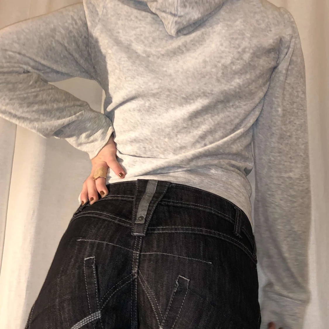 En kofta med sip upp. - 90