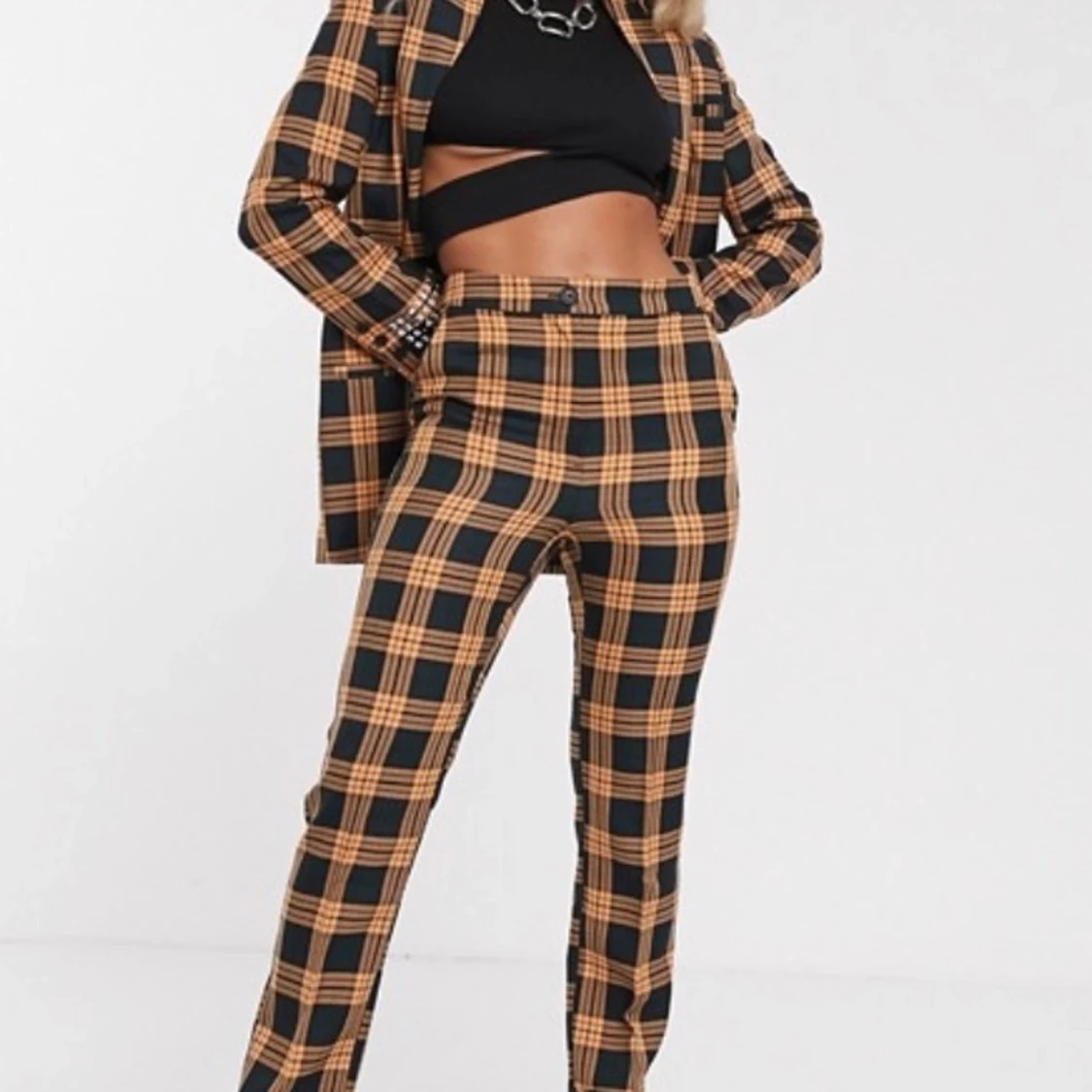 rutiga kostymbyxor från asos 🌞 - 91