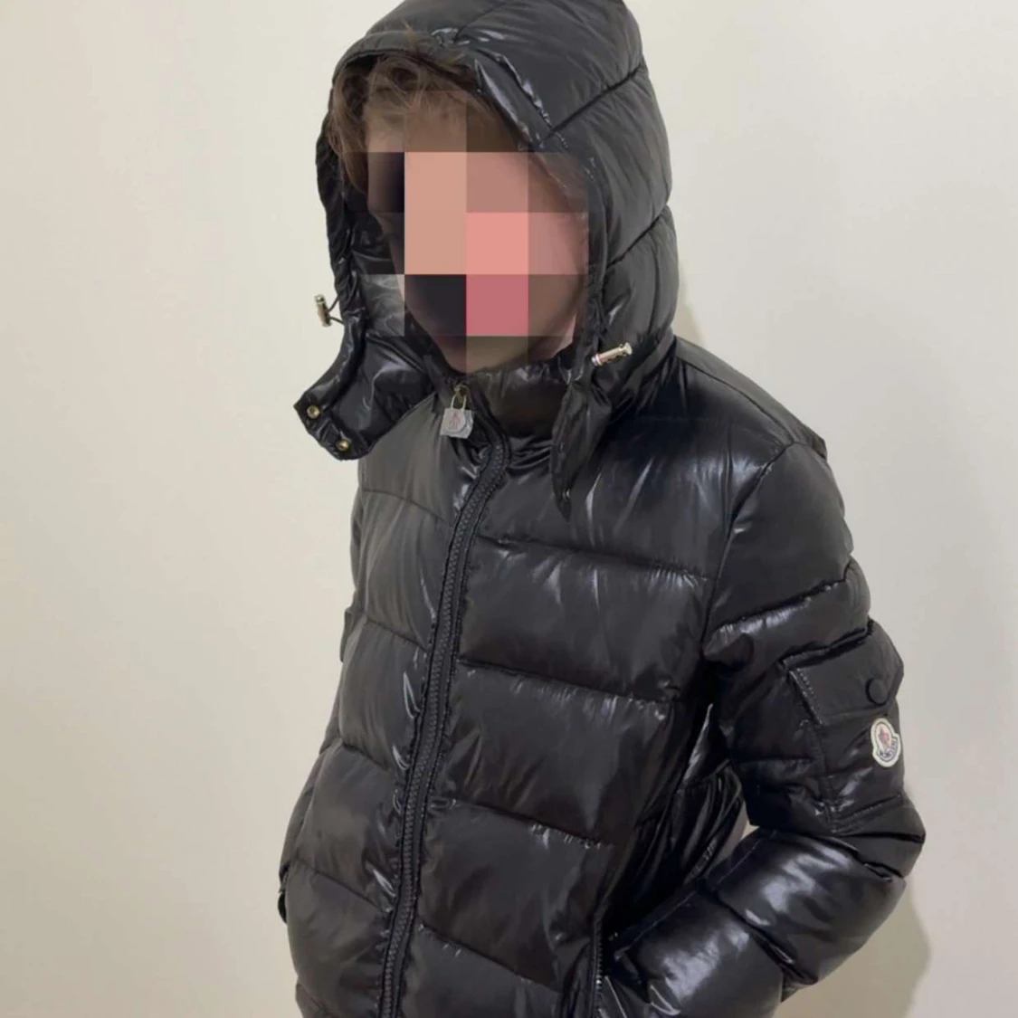 Svart dunjacka från Moncler - 1