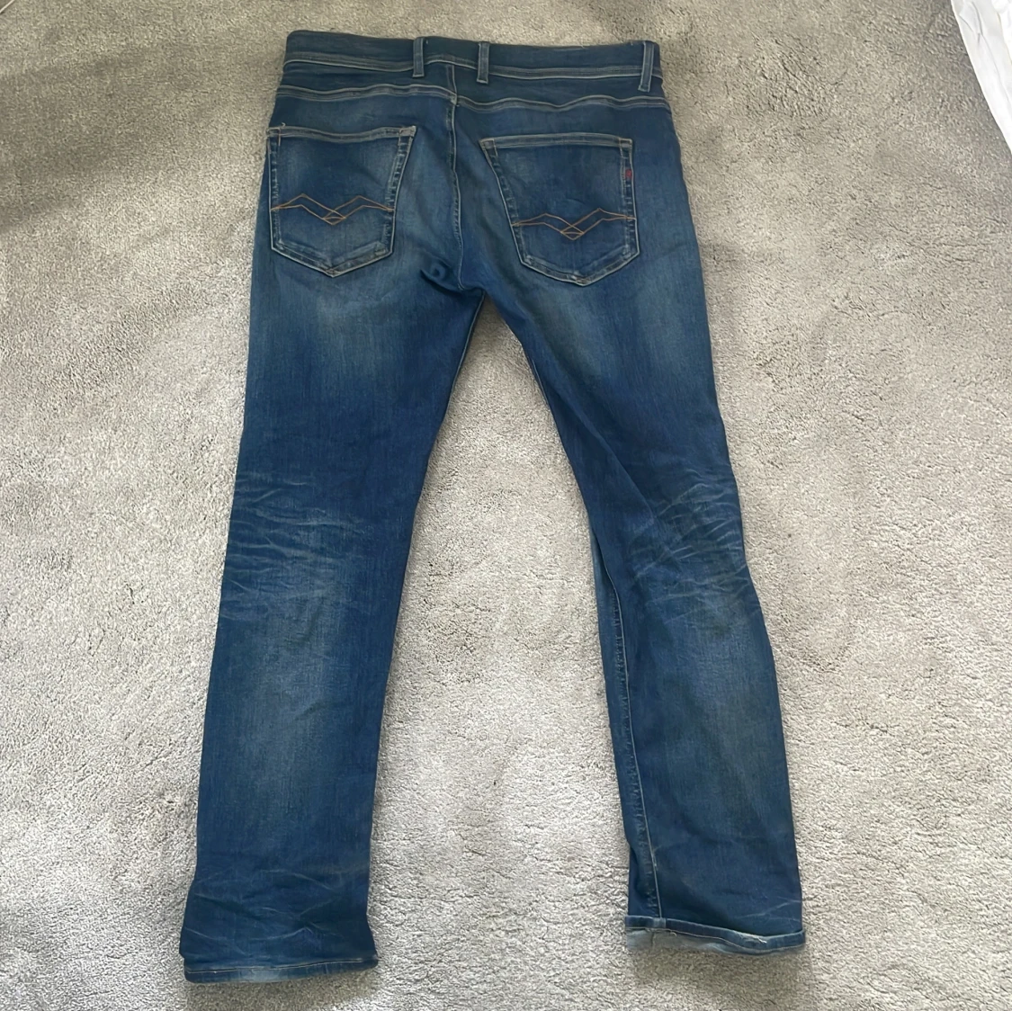 Blå jeansbyxor från Replay - 1