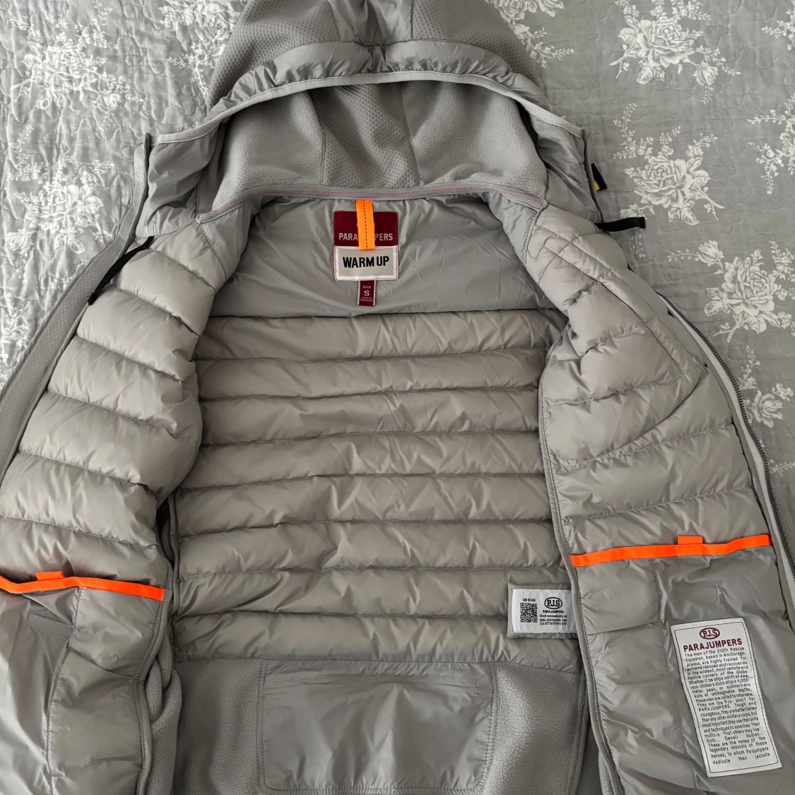 Ljusgrå Parajumpers Hybrid Cardigan Nolan - 2