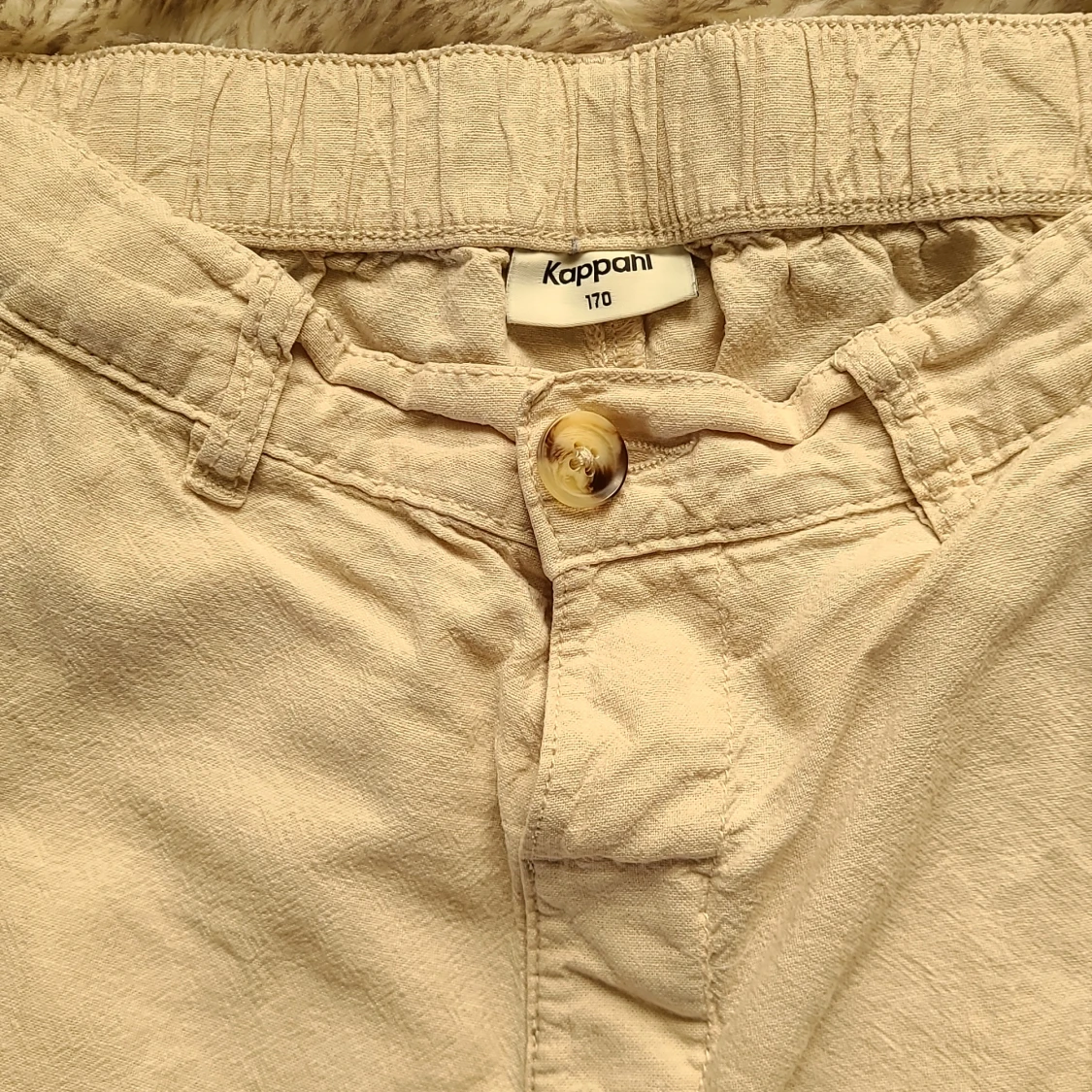 Beiga  Byxor i linnemix från Kappahl, stl 170 - 2