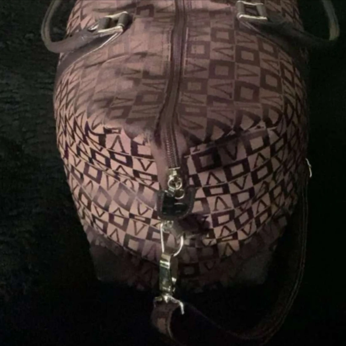 Brun duffelväska - 2