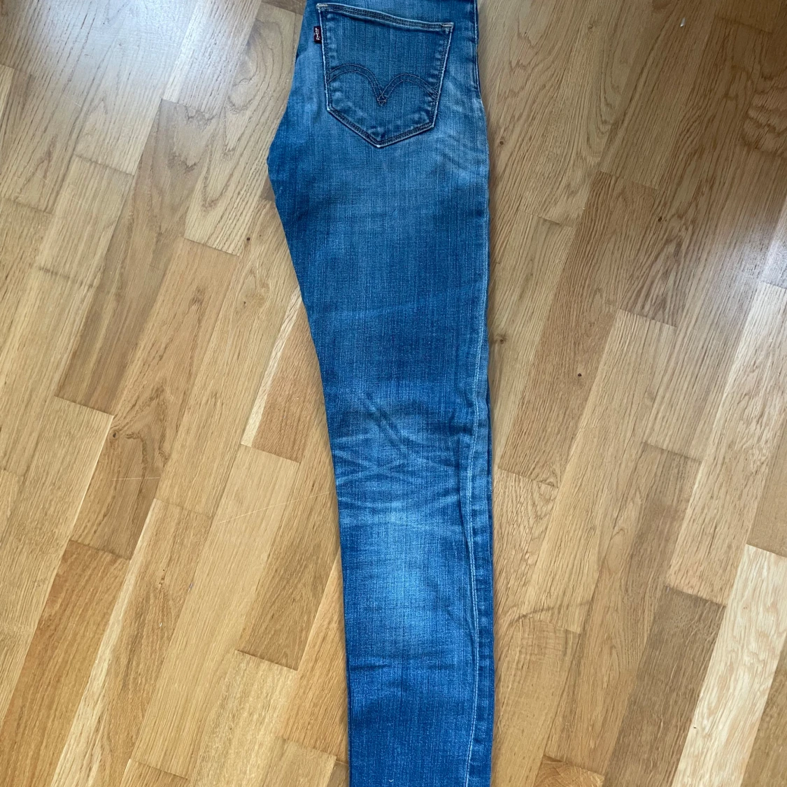 Levi's Boyfriend Skinny Fit jeans blå - 1