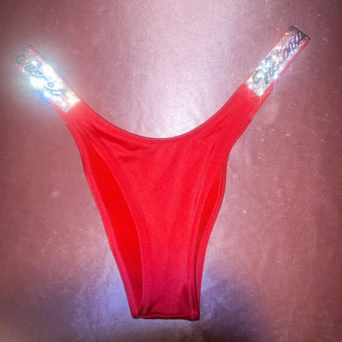 Röda bikiniunderdelar Victoria's Secret - 3