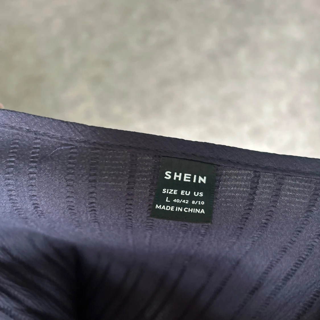 Mörkblå långklänning från SHEIN - 2