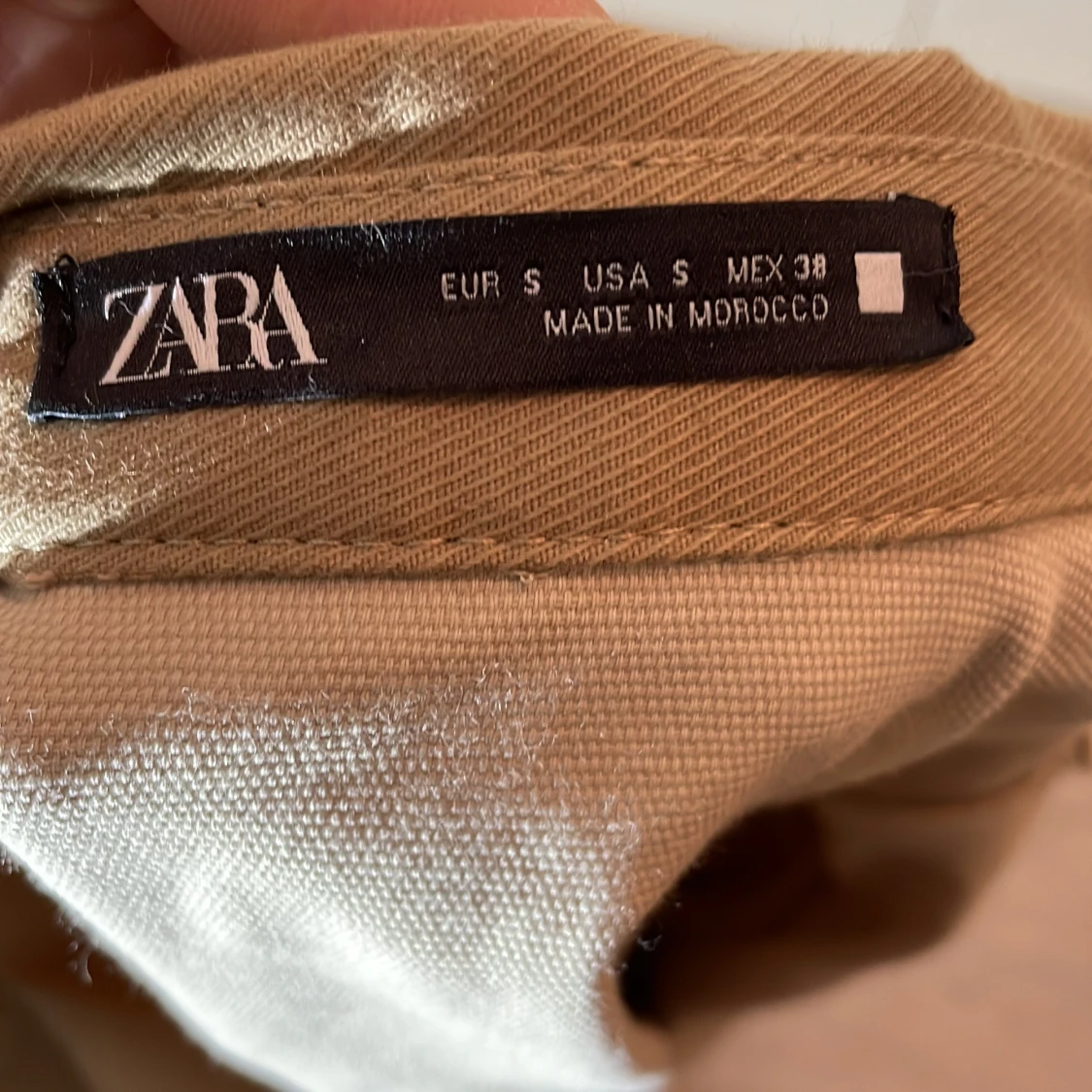Beige overshirt från ZARA - 2