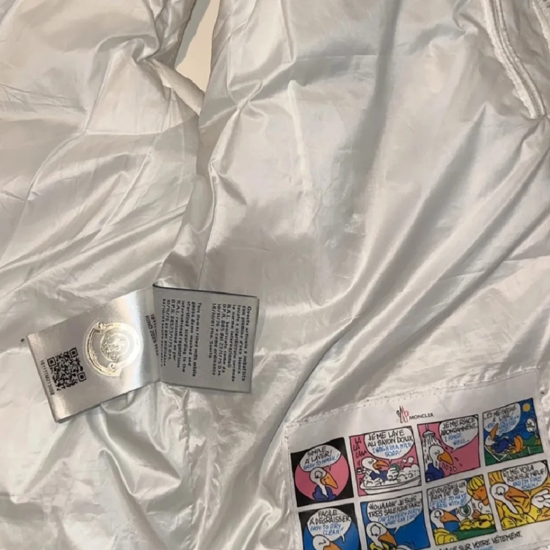 Vit Moncler vest  - 1