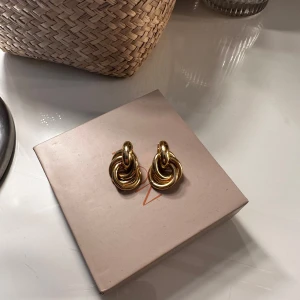 Statement örhängen  - Helt oanvända guldpläterade örhängen köpt på Zalando men originellt från märket Orelia. Köpta för 450 kr 💕