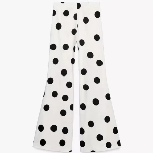 Helt nya prickiga coola byxor från Zara - Asnice byxor från zara som sitter som en smäck. Köpte i Italien , tror itne de säljs i Sverige 