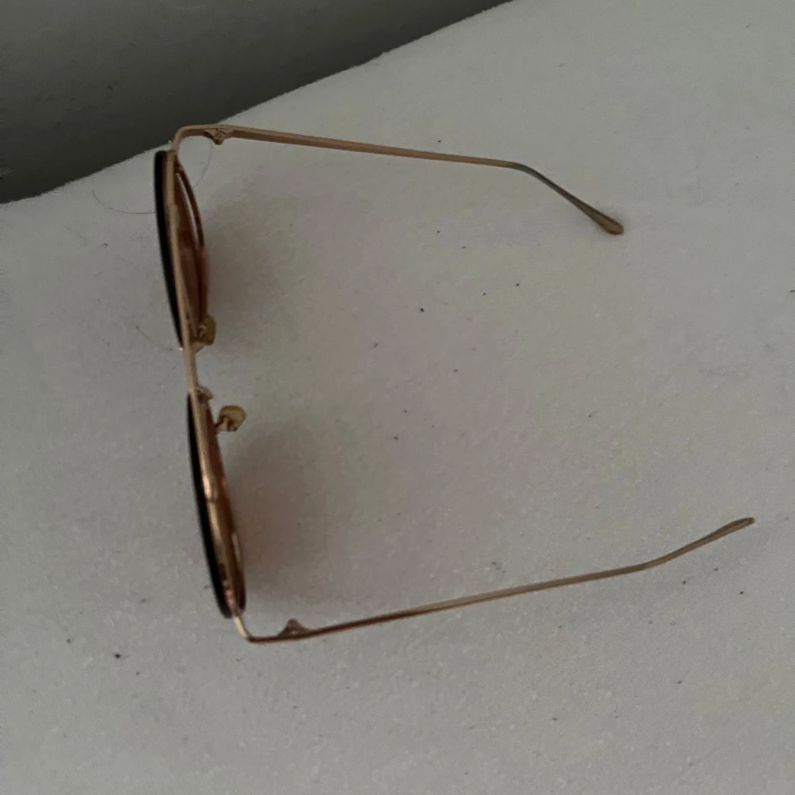 Guldiga pilotbågar med spegelglas - 1