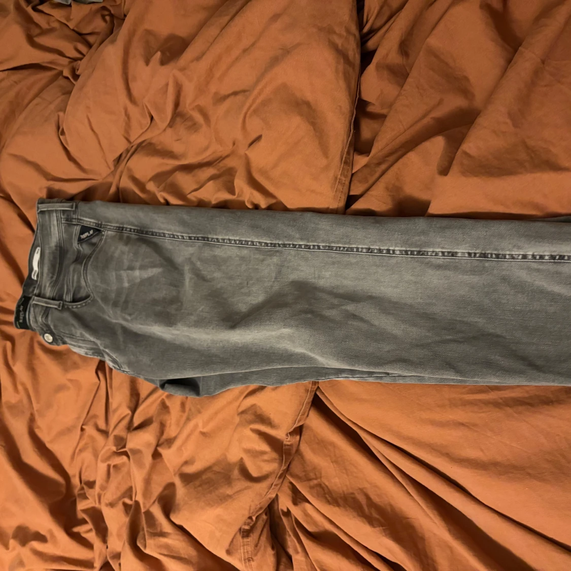 Grå Replay Hyperflex jeans - 1