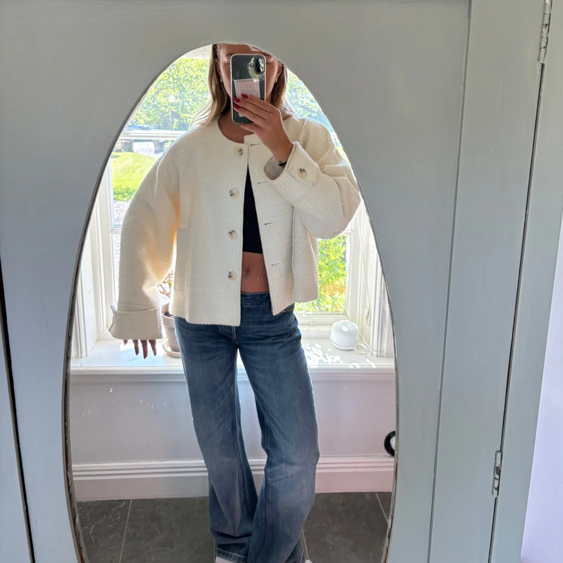 Vit kavajjacka från Meotine - 1