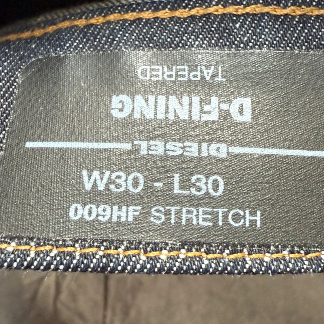 Mörkblå jeans från Diesel - 1