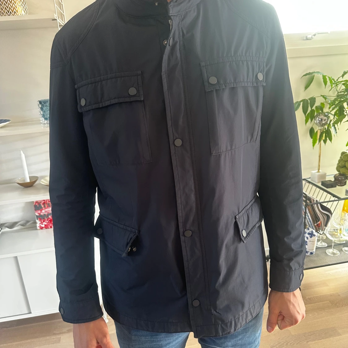 Mörkblå jacka från ADwork - 1