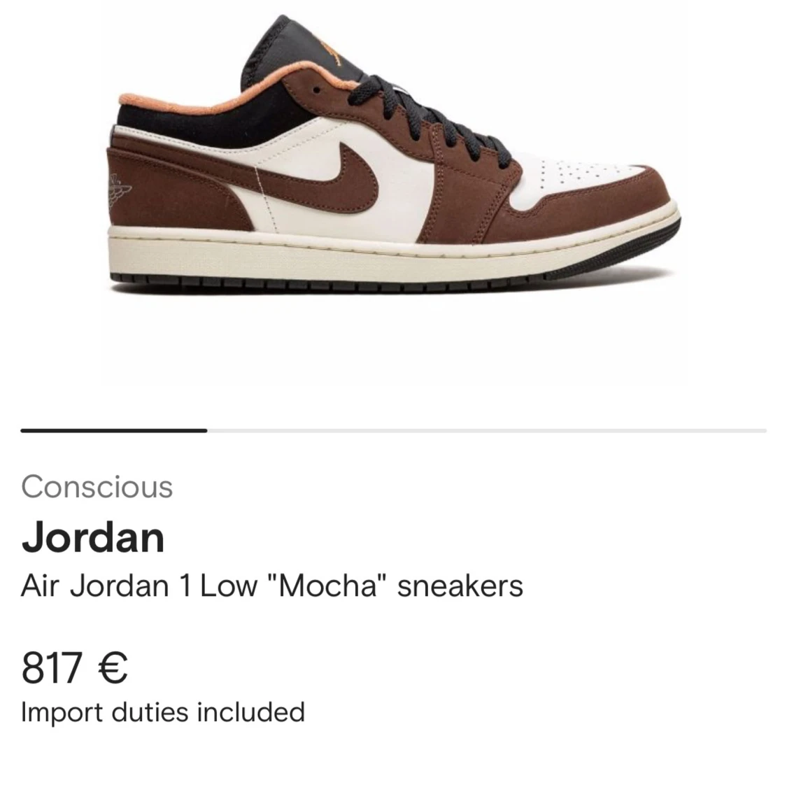 Nike Air Jordans 1 mocha low - 4