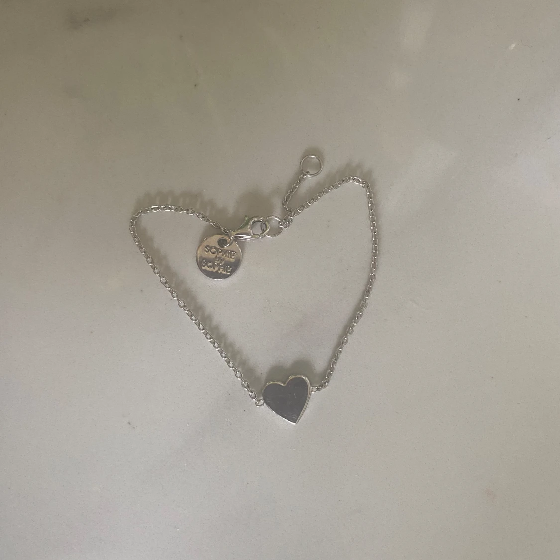 Silver armband med hjärta från Sophie by Sophie  - 90