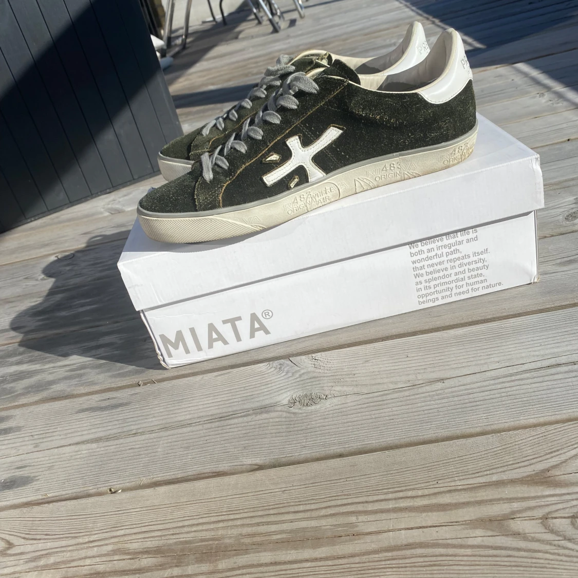 Svarta sneakers från Premiata