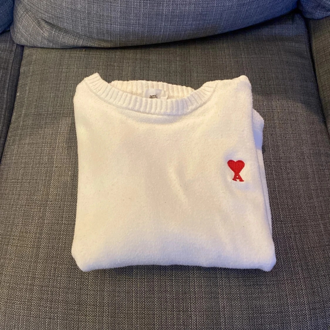 AMI PARIS TRÖJA VIT