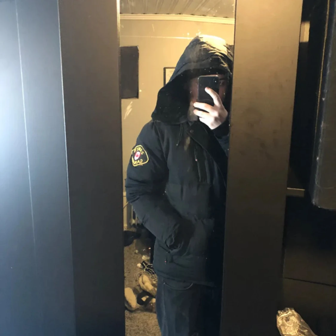 Svart pufferjacka från Zavetti Canada - 2