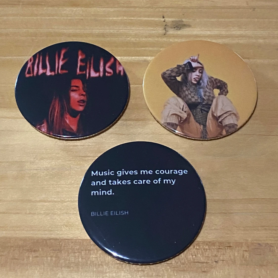 Billie Eilish pins