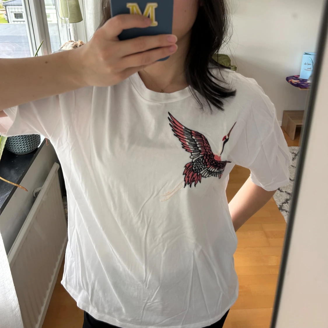 T-shirt med tryck  - 1