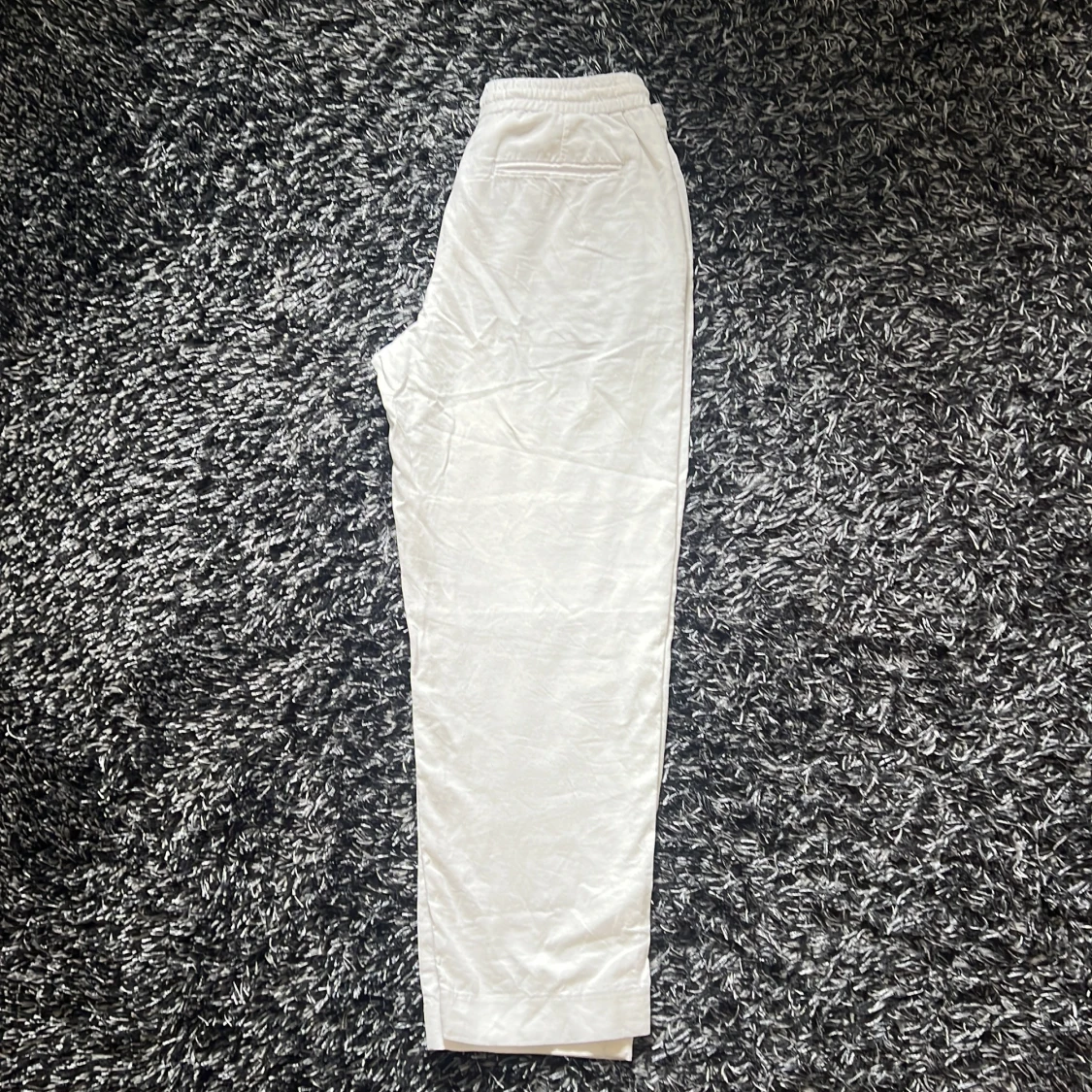 PERFEKTA Vita linnebyxor - 1