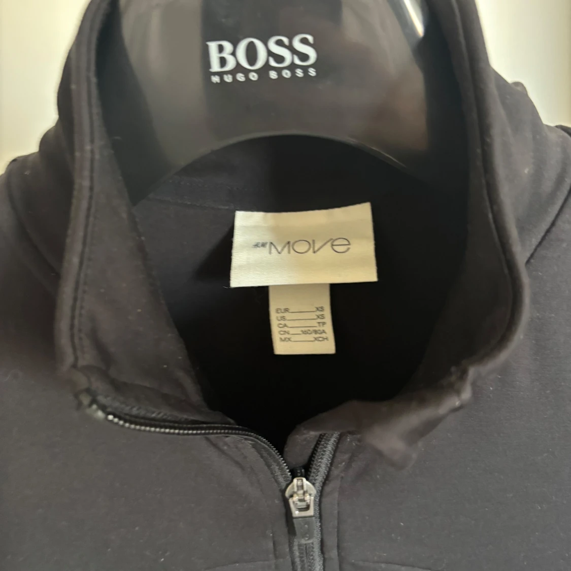 Svart träningszip - 2