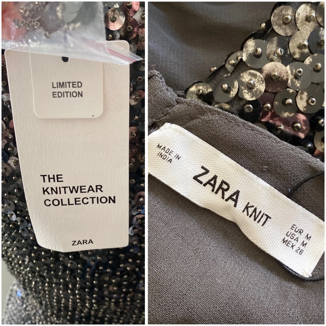 Helt ny Zara paljettklänning - 4