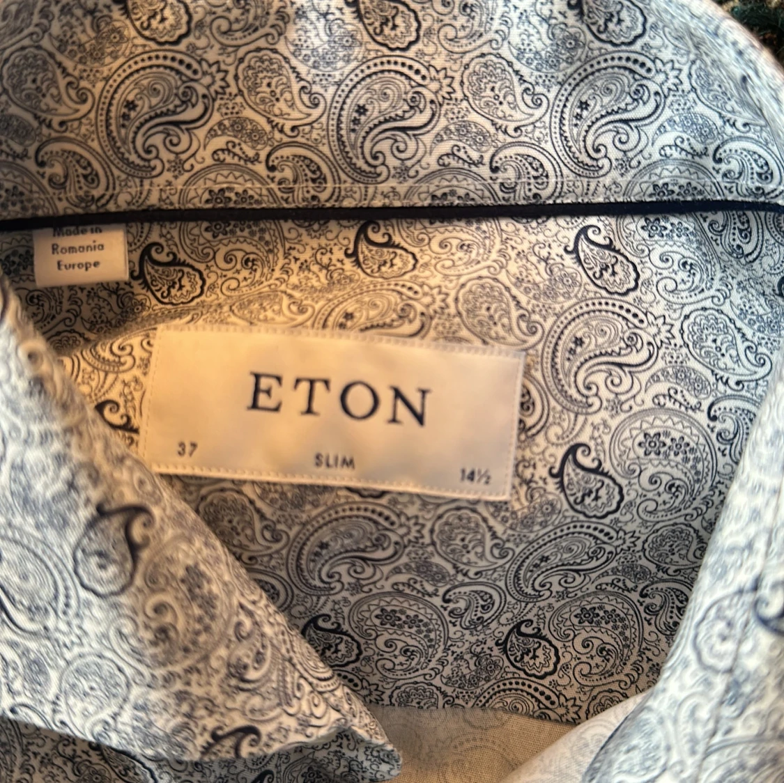 Mönstrad skjorta från Eton - 1