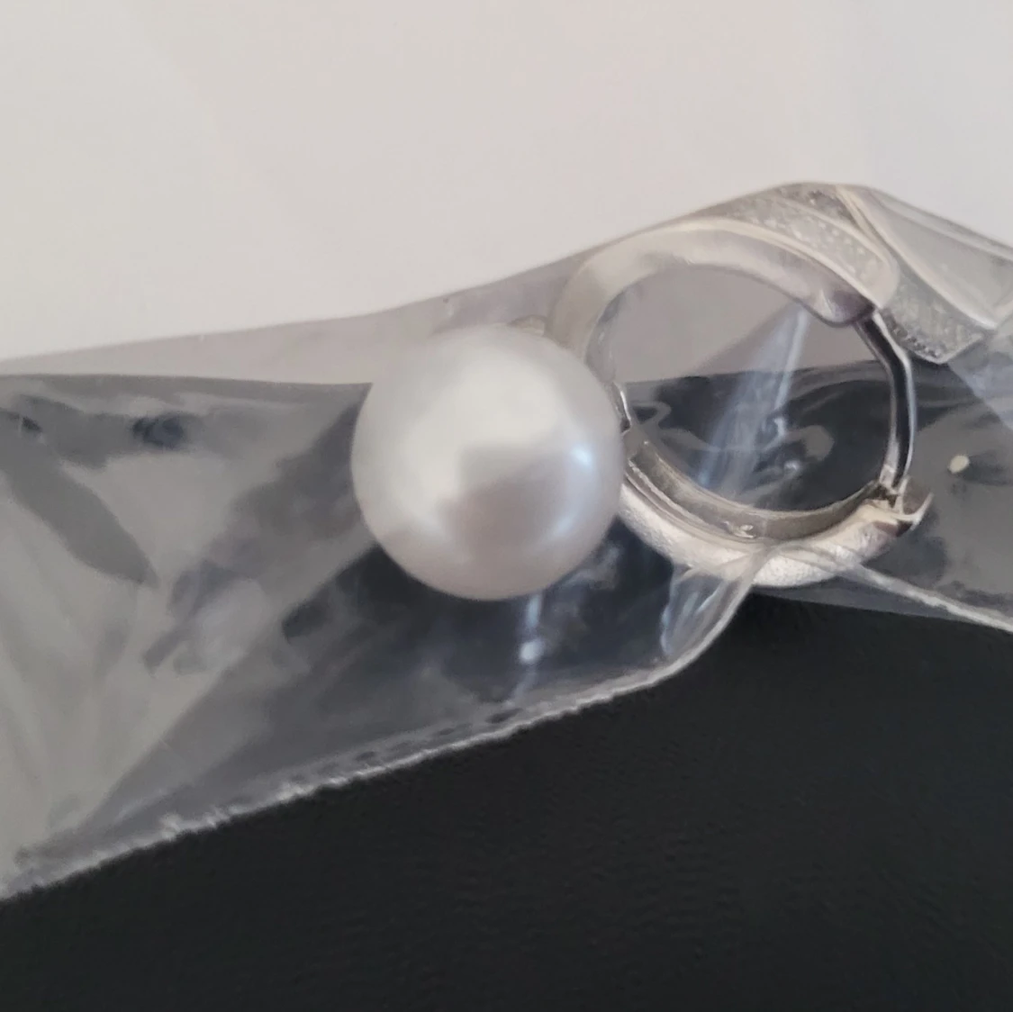  Helt nya Silverörhängen med vita pärlor - 4