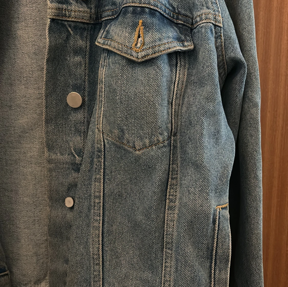 Oversized jeansjacka från NA-KD - 1