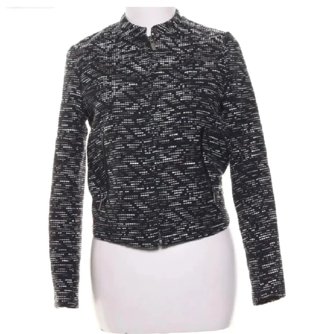 Moto jacket med mönster stl 36