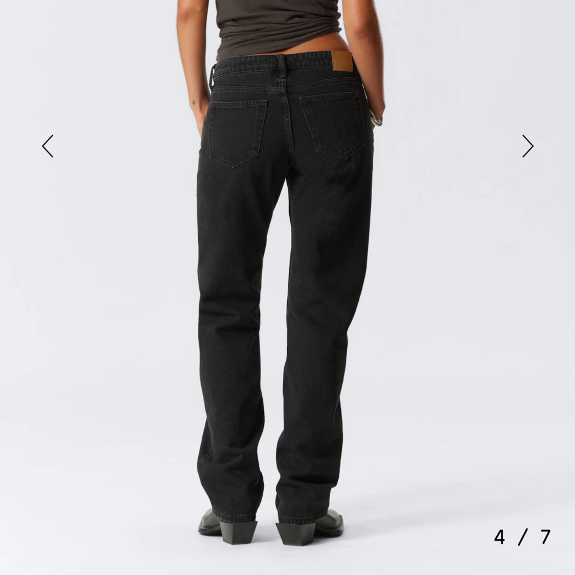 WEEKDAY arrow low waist straight jeans - 2