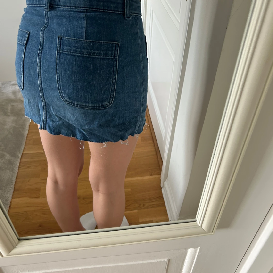 Blå jeanskjol från Paris Atelier - 1