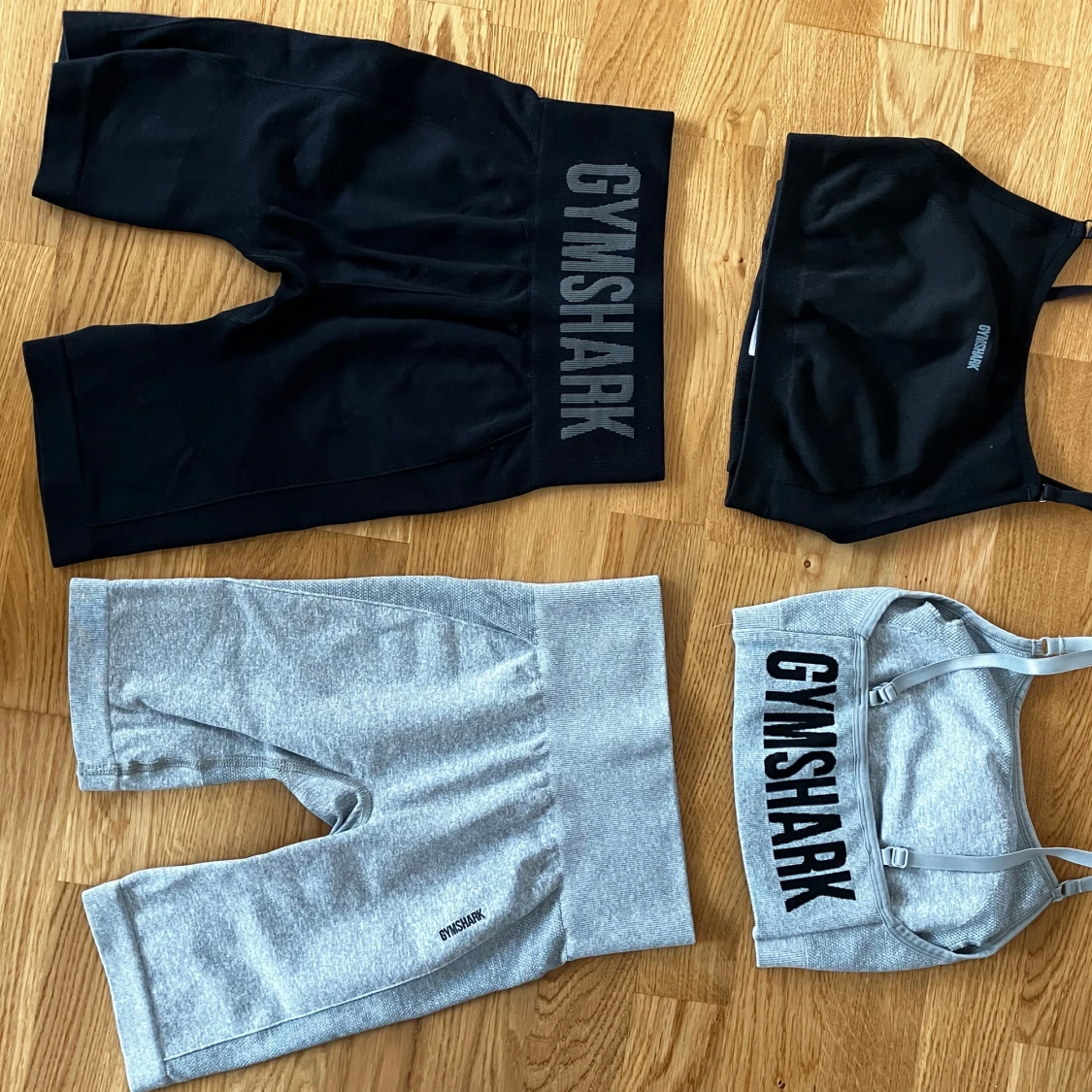 Svart träningsset från Gymshark