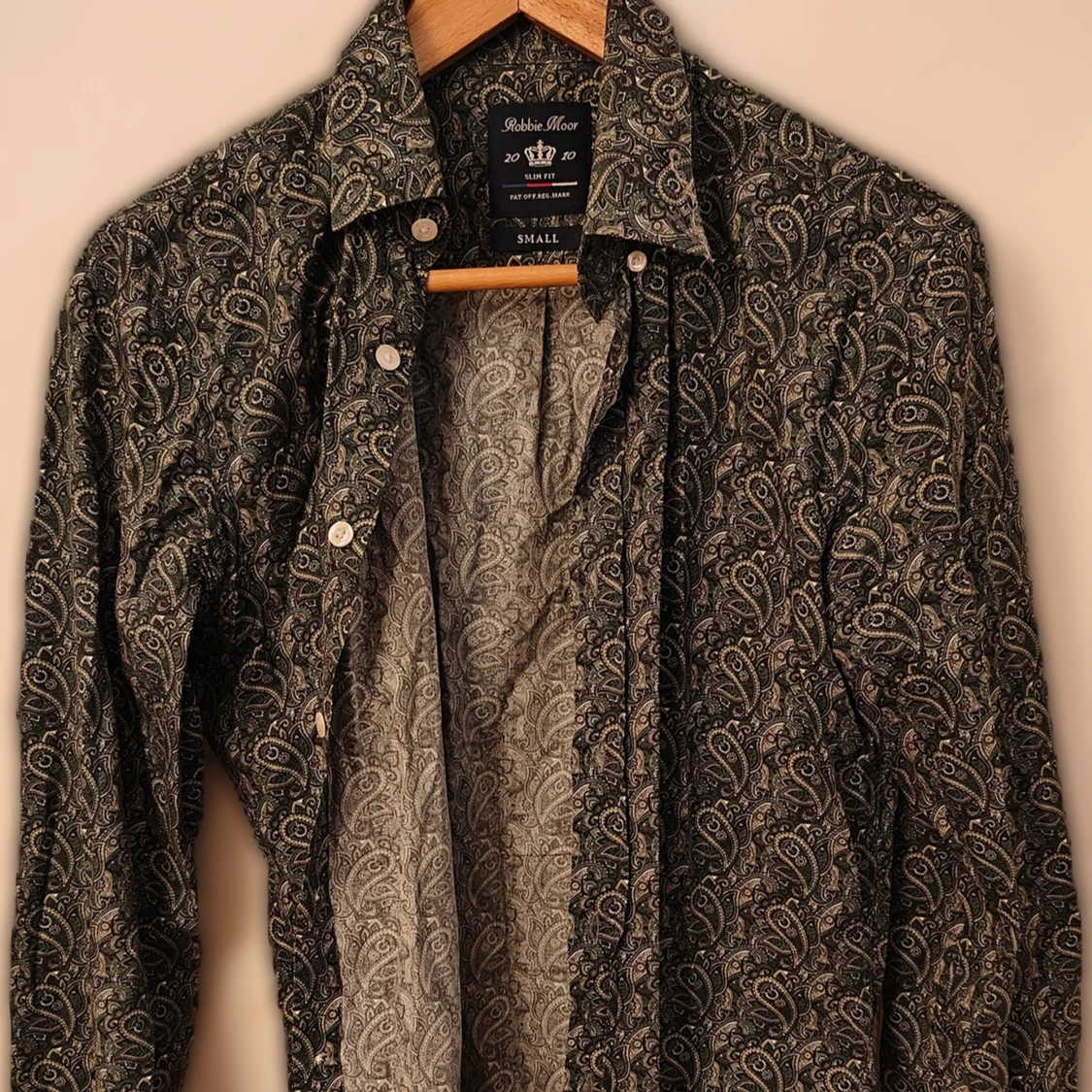 Mönstrad skjorta från Robbie Moor