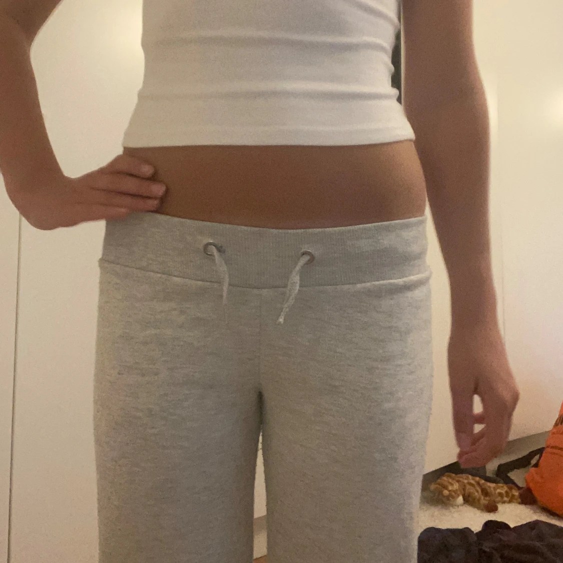 Ljusgrå jätte mjuka mjukisbyxor!! - 2