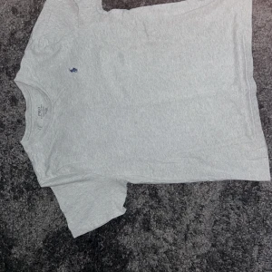 Ljusgrå t-shirt från Ralph Lauren - En stilren ljusgrå t-shirt från Ralph Lauren med liten broderad logga på bröstet. Klassisk passform och rund halsringning, perfekt till vardags. Mjuk och skön bomullskvalitet.