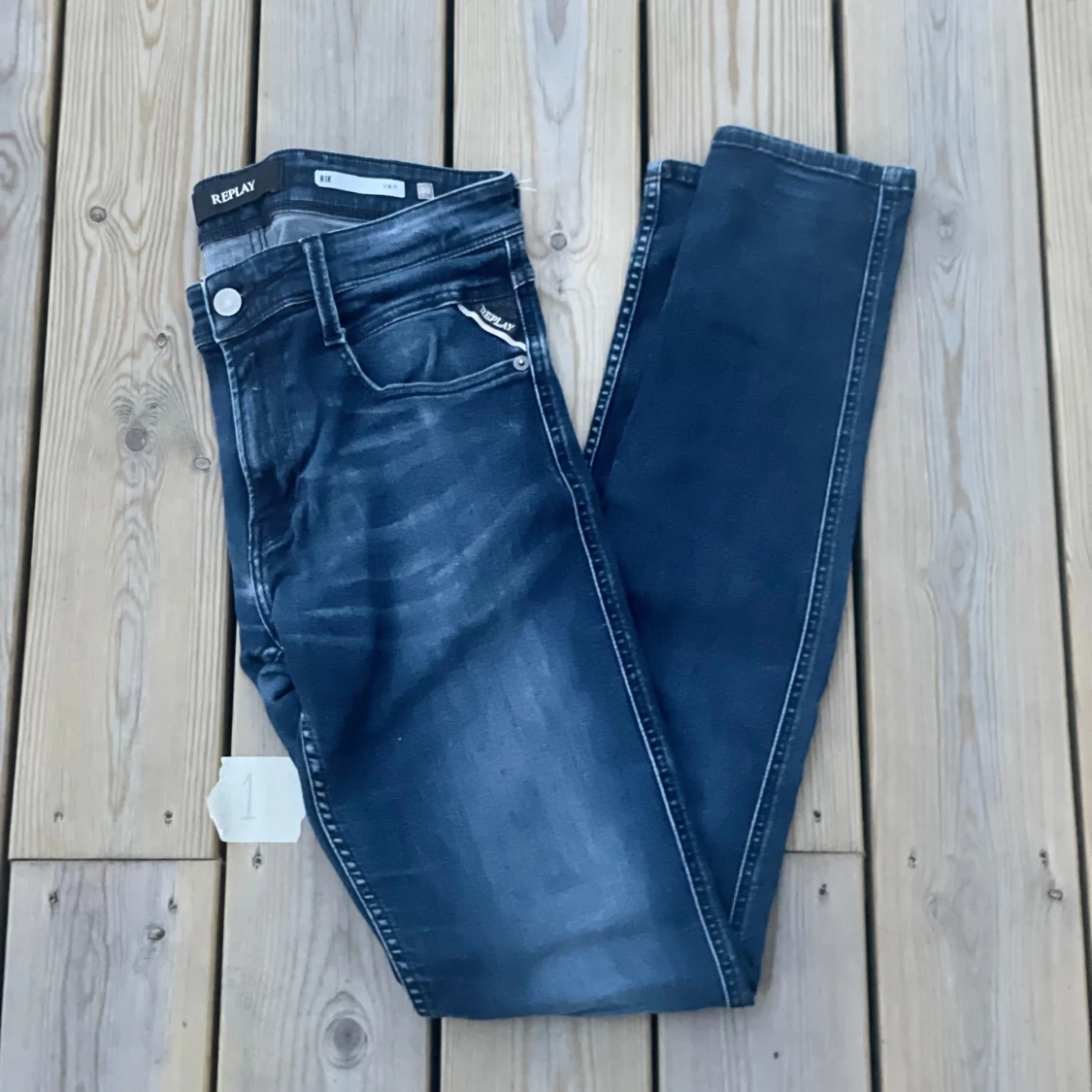 Replay RIK slim fit jeans blå 30-34 - 1