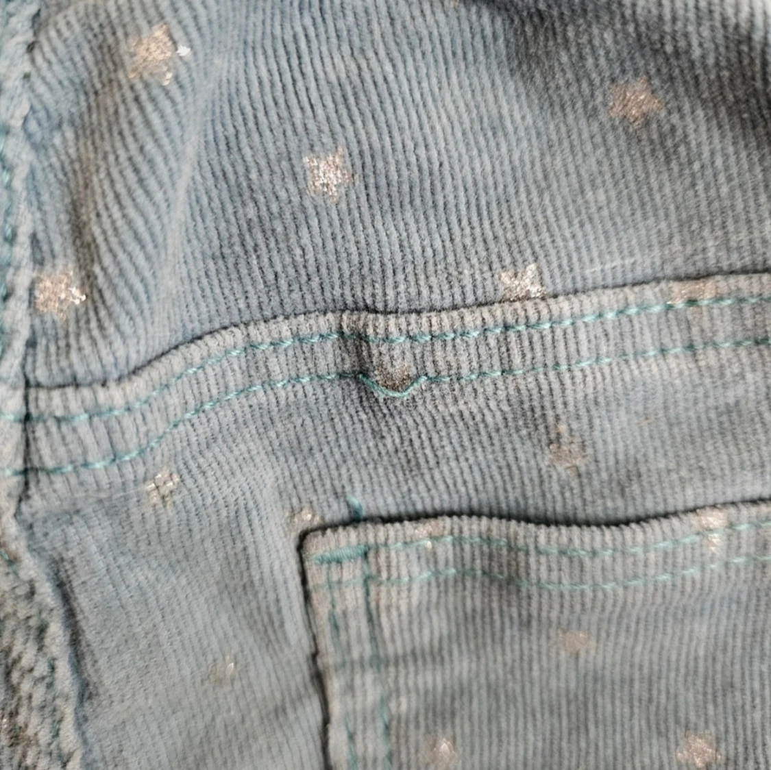 Blå byxor med små stjärnor 122 - 4