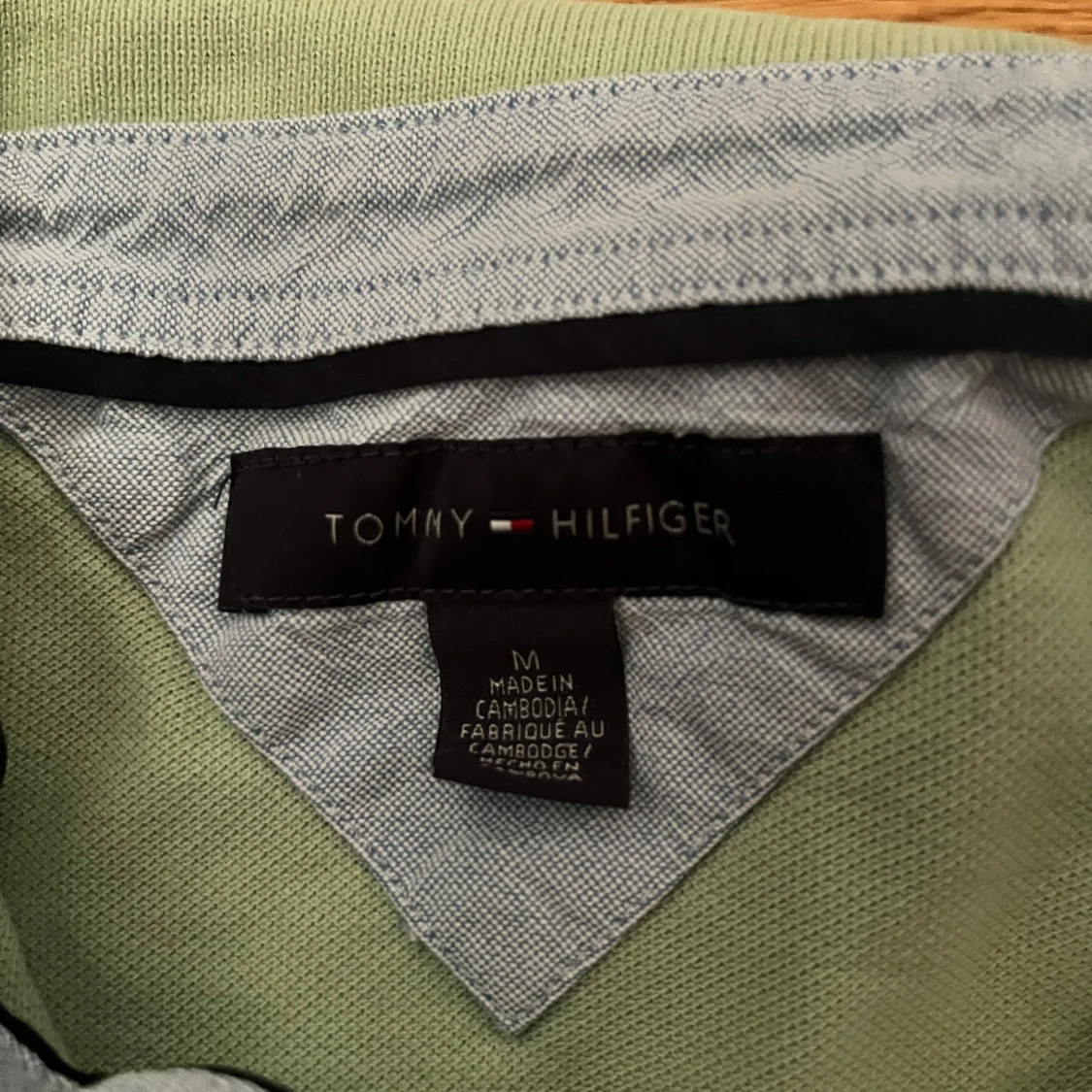 Grön pikétröja från Tommy Hilfiger - 2