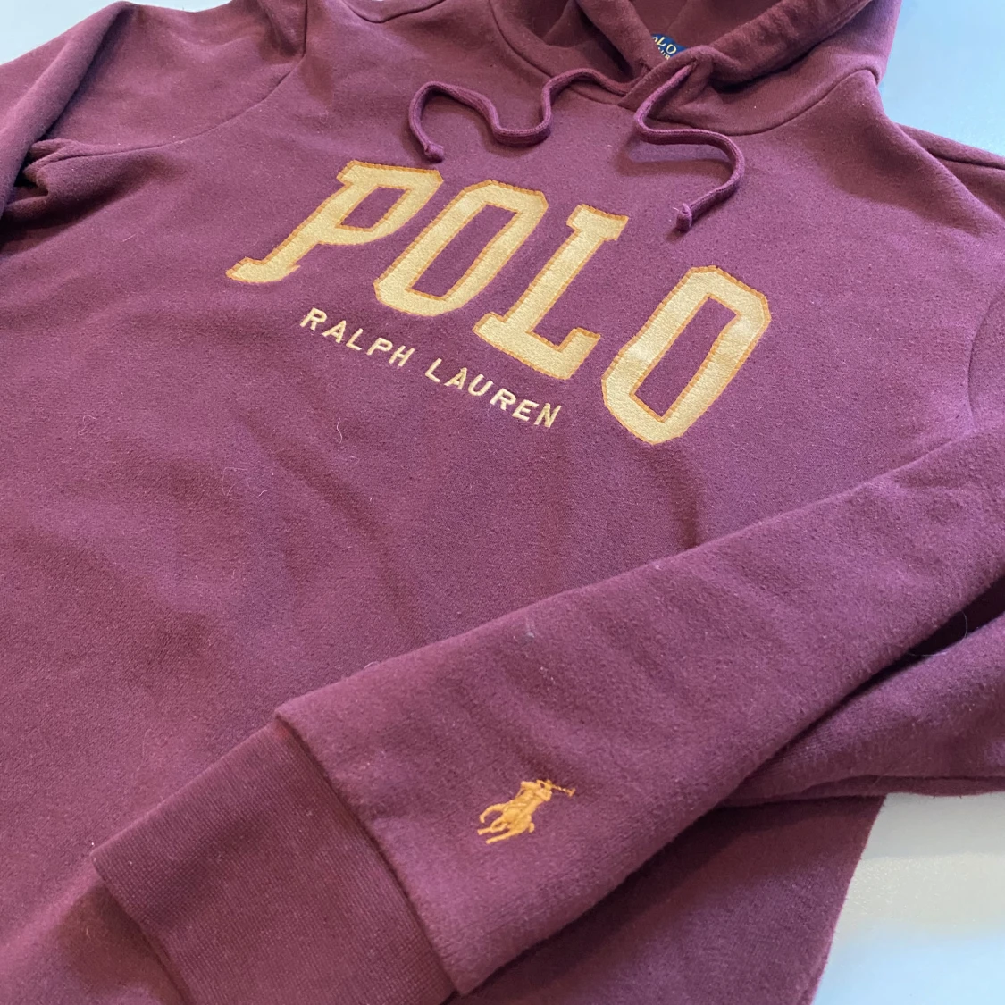 Vinröd Ralph lauren hoodie - 3