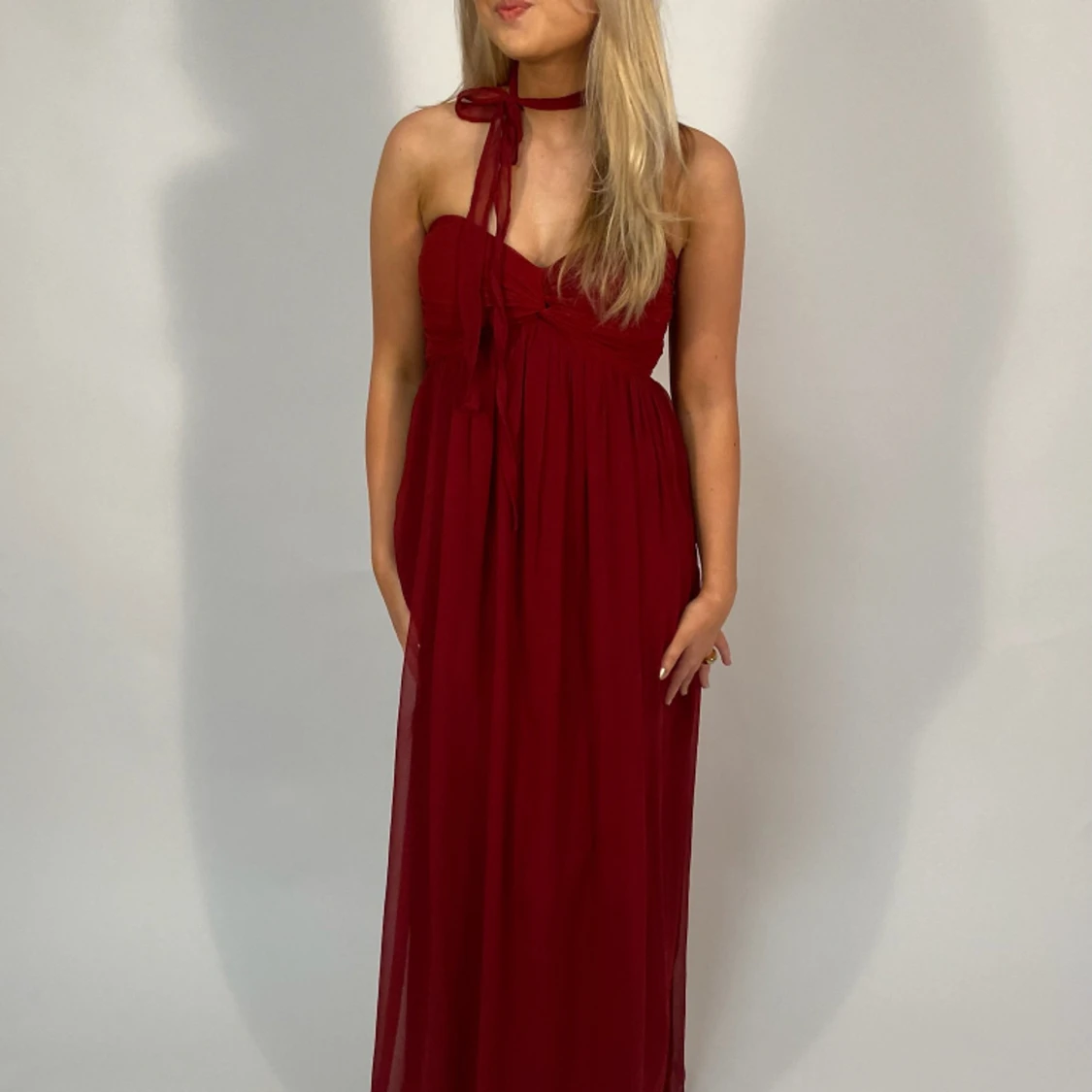 Röd balklänning❤️ - 1