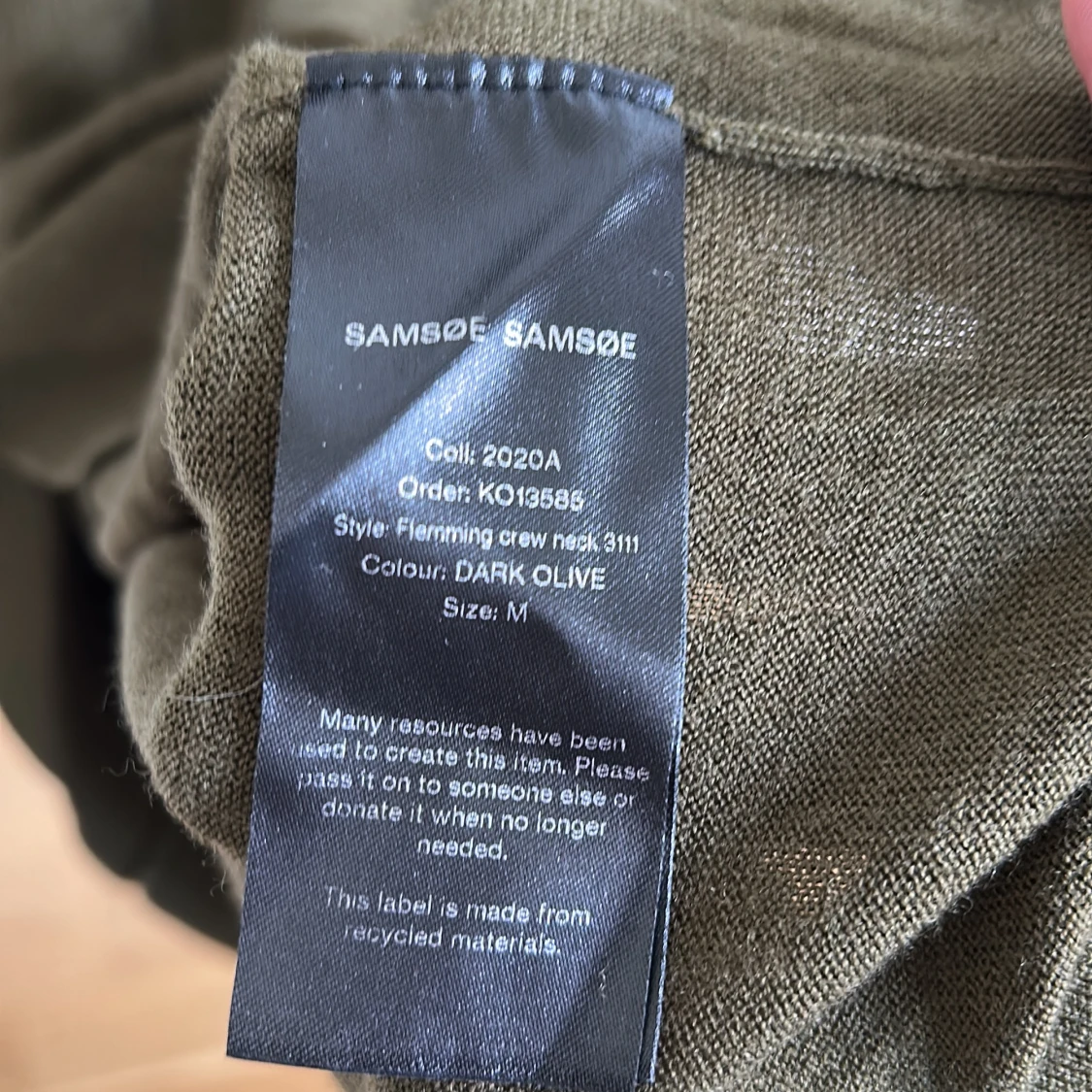 Olivgrön tröja från Samsøe Samsøe - 2