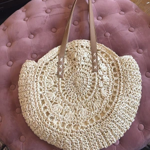 Strandväska - Strandväska, använd 1 gång, jättesöt till sommaren