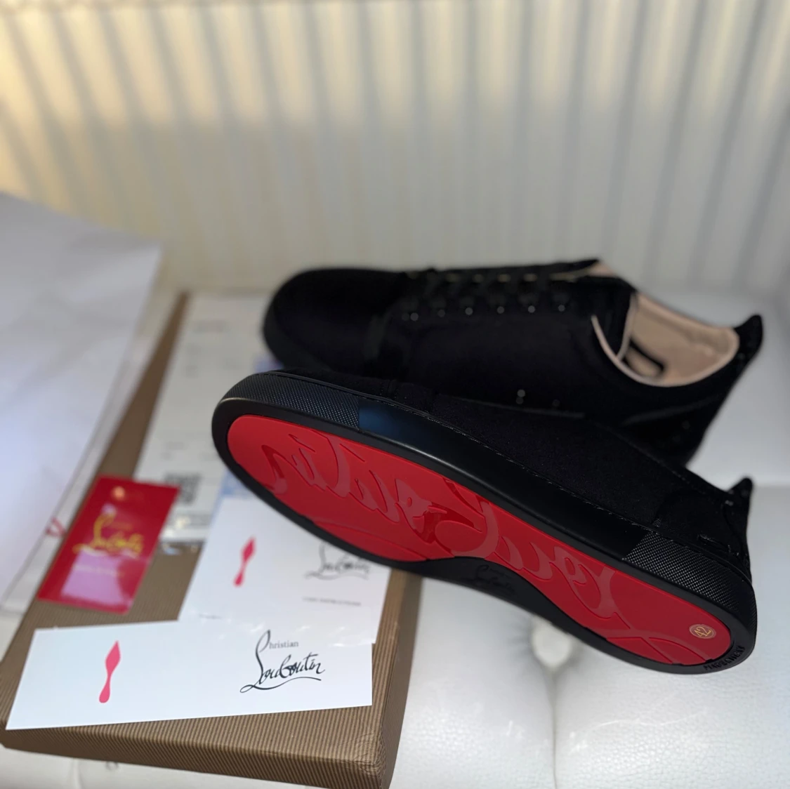 Christian Louboutin skor svart