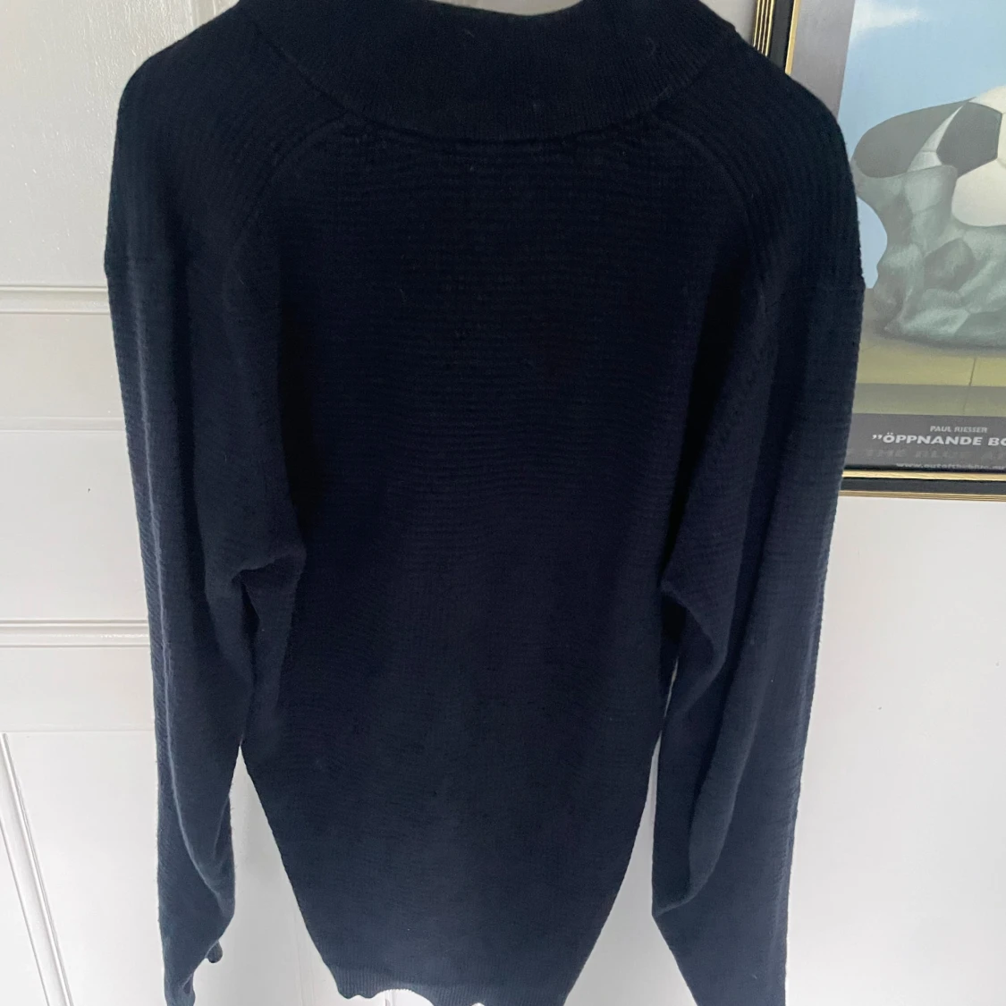 Mörkblå stickad tröja från Esprit - 1