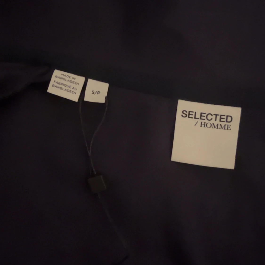 Mörkblå tröja med dragkedja - 2