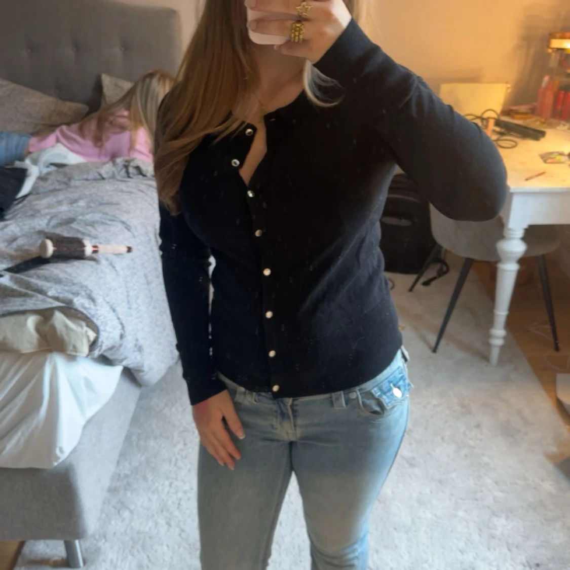 Svart kofta från Holly & Whyte XS - 1